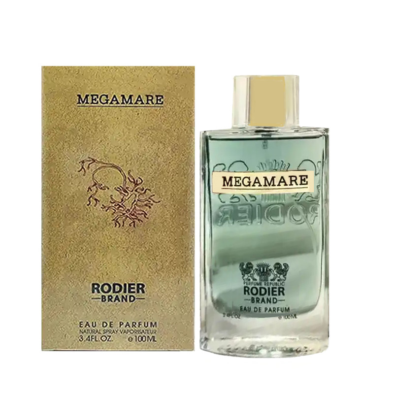 ادوپرفیوم زنانه و مردانه رودیر مدل Megamare با راحیه خنک حجم 100 میلیلیتر