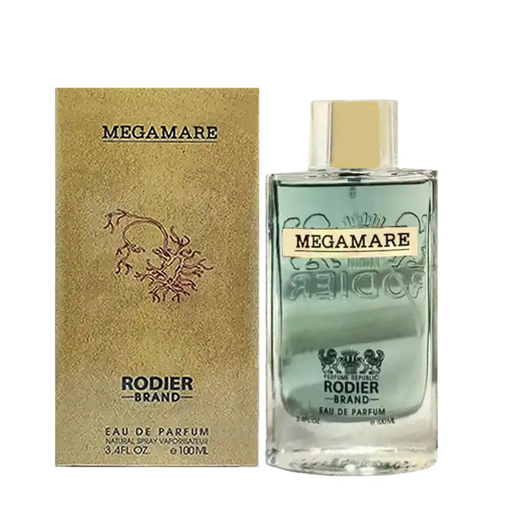 ادوپرفیوم زنانه و مردانه رودیر مدل Megamare با راحیه خنک حجم 100 میلیلیتر