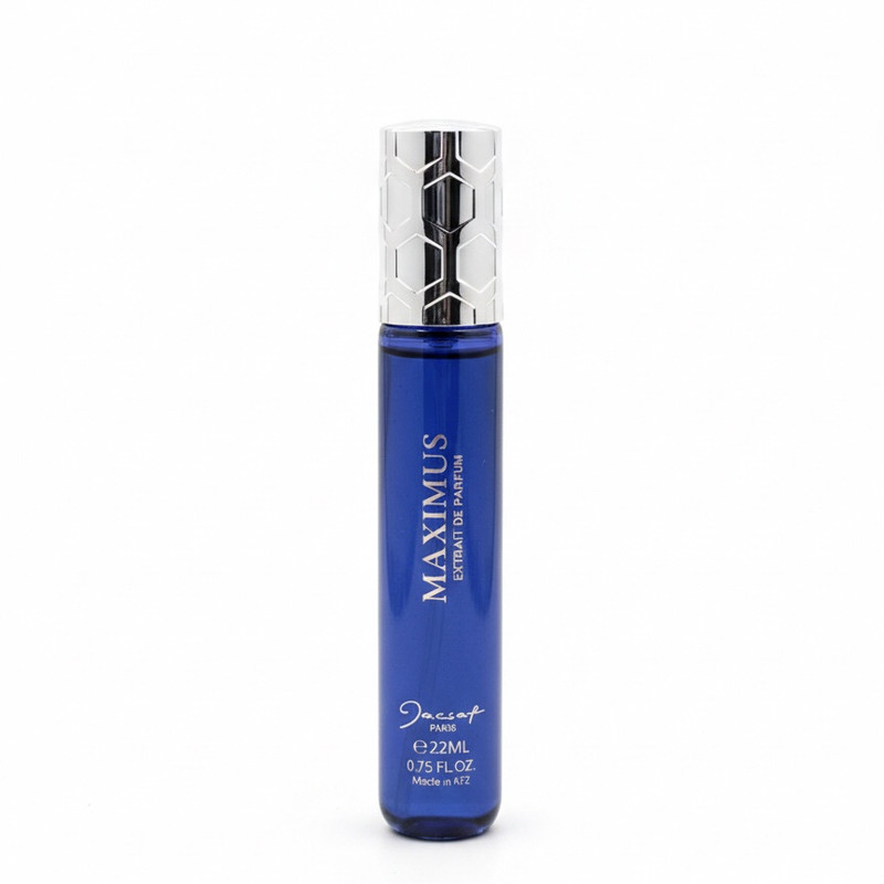 عطر جیبی مردانه ژک ساف مدل MAXIMUS با رایحه گرم  حجم 22 میلیلیتر