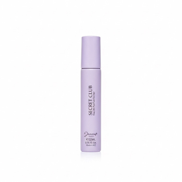عطر جیبی زنانه ژک ساف مدل Secret Club با رایحه معتدل و شیرین حجم 22 میلیلیتر