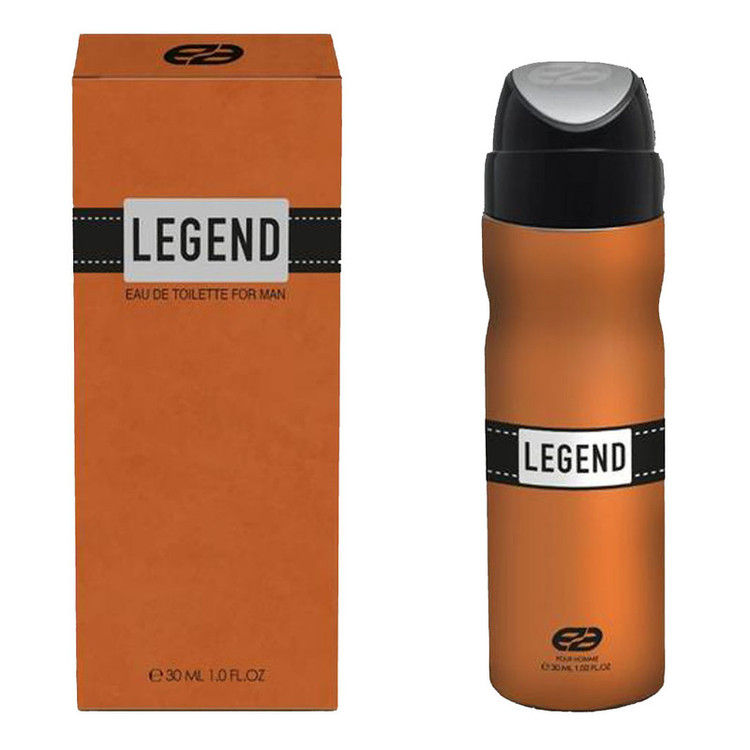 عطر جیبی مردانه عماد آرا مدل LEGEND با رایحه طبیعت، چوبی حجم 30 میلیلیتر