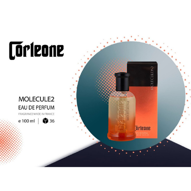 ادو پرفیوم مردانه کورلئونه مدل Molecule با رایحه خنک حجم 100 میلیلیتر
