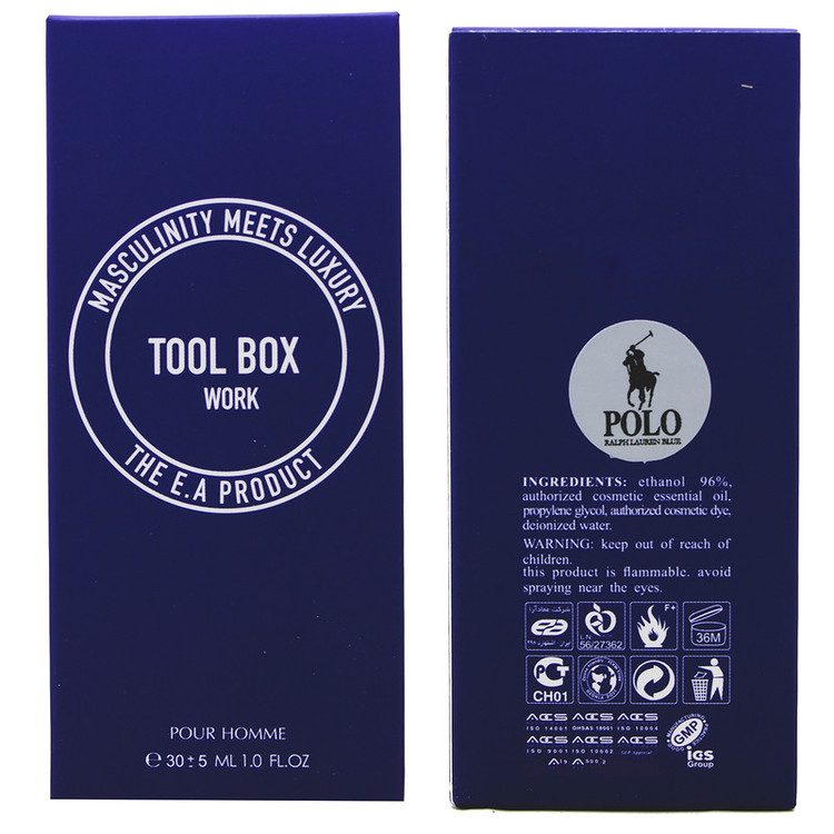 عطر جیبی مردانه عماد آرا مدل TOOL BOX WORK حجم 30 میلی لیتر