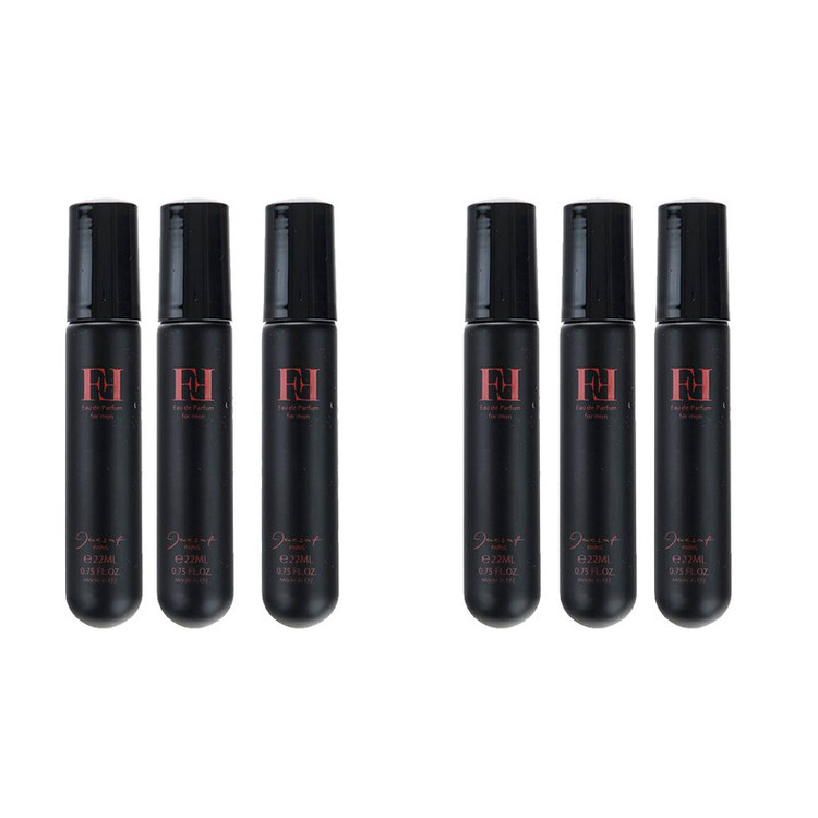 عطر جیبی مردانه ژک ساف مدل FF حجم 22 میلی لیتر مجموعه 6 عددی