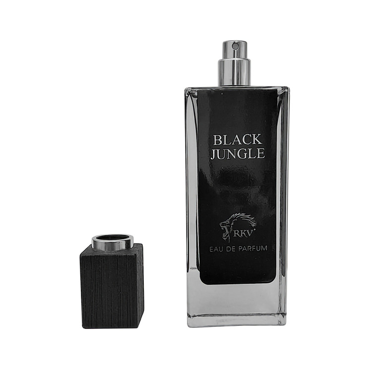 ادوپرفیوم آر کی وی بلک جانگل RKV Black Jungle زنانه و مردانه حجم 80 میلی لیتر