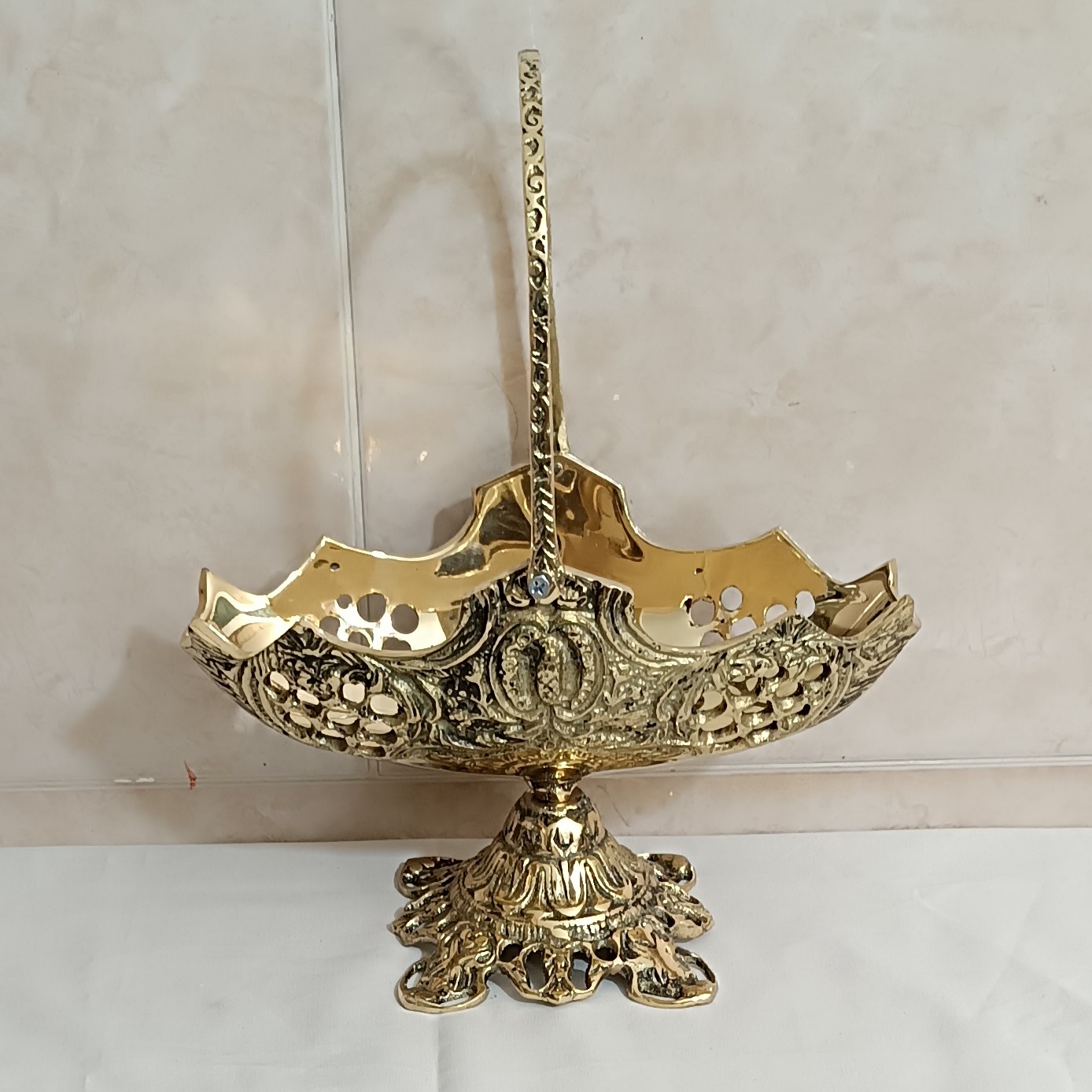 شکلات خوری و آجیل خوری برنجی طرح کشکول کد 313(کشکول برنجی) ارسال رایگان