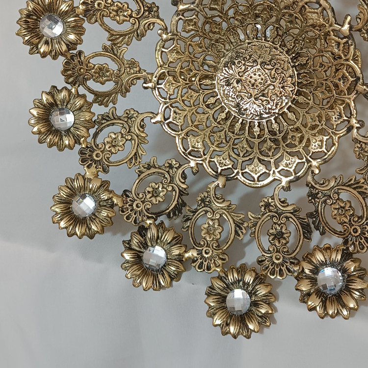 میوه خوری برنجی وشیرینی خوری برنجی پایه سنگ مرمر کد 213