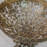 میوه خوری برنجی قلم کاری شده سلطنتی (برنز) کد 214