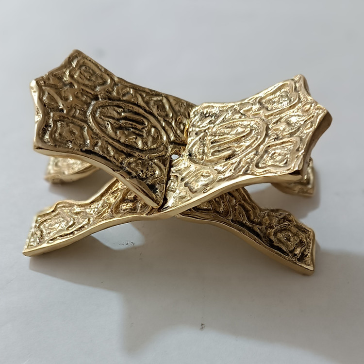 رحل قرآن برنز سایز کوچک کاربردی برای هفت سین(برنجی)،کد 127
