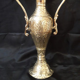 گلدان رومیزی سایز بزرگ برنجی دسته کاپی بزرگ،کد156
