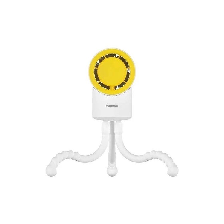مینی پنکه دستی و رومیزی شارژی پرودو مدل Porodo Coolflex Mini Handheld Fan PDF35A
