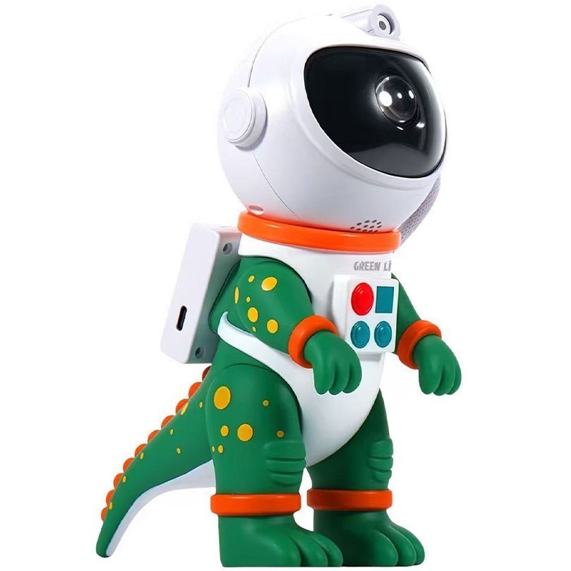 چراغ خواب پروژکتوری کهکشانی گرین لاین Green Lion Astronaut Night Light Projector