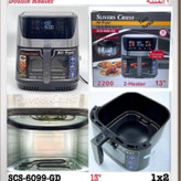 سرخ کن بدون روغن سیلور کرست مدل SCS-6099 ظرفیت 13 لیتری