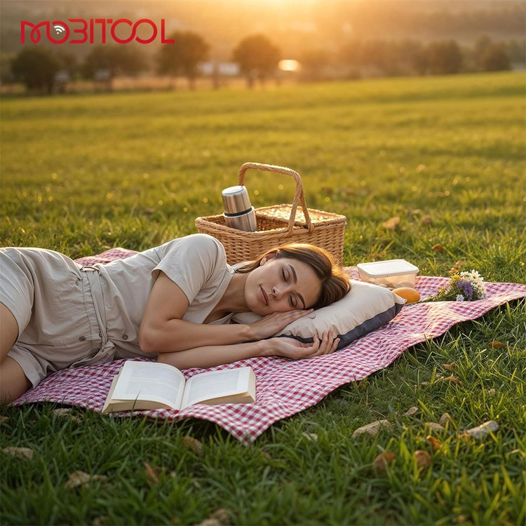 بالشت بادی کمپینگ گرین لاین مدل Inflatable Camping Pillow