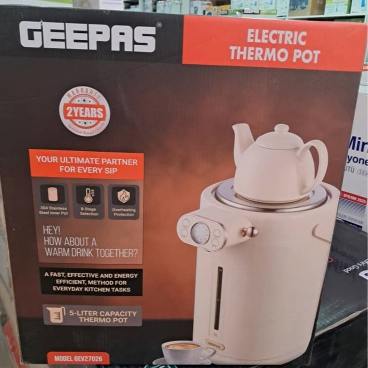 سماور برقی جیپاس مدل GEV27026 ظرفیت 5 لیتر