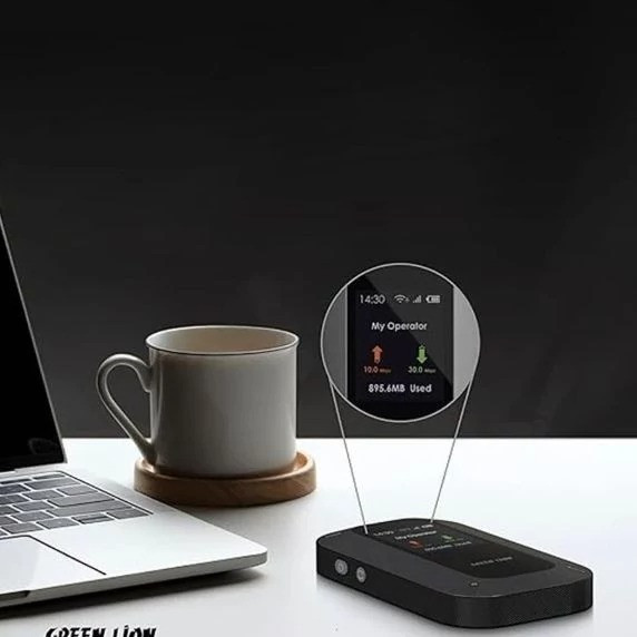 مودم جیبی همراه گرین لاین - Portable MiFi Router 4G / Green Lion Portable MiFi Router 4G
