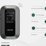 مودم جیبی همراه گرین لاین - Portable MiFi Router 4G / Green Lion Portable MiFi Router 4G