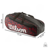 کیف راکت مدل دوقلو کوله پشتی شو کد Badminton Sports Bag New
