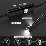 دوربین شلنگی مدل 2 لنز ضدآب 20M HD 360 NEW