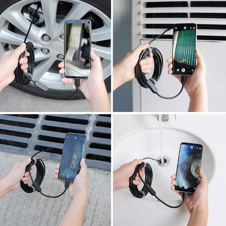 دوربین شلنگی مدل اتوفوکوس کد 1M Waterproof