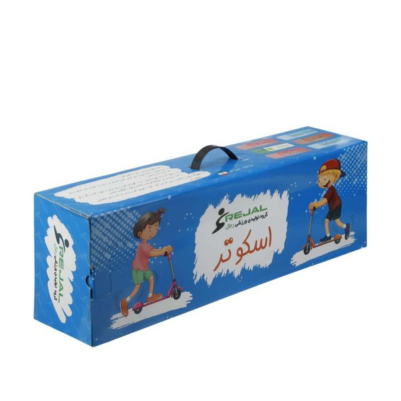 اسکوتر کودک طرح دختر توت فرنگی مدل فلزی تاشو