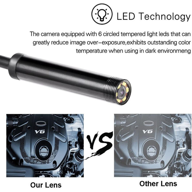دوربین شلنگی مدل اتوفوکوس کد 10M 5MP OTF360 2024