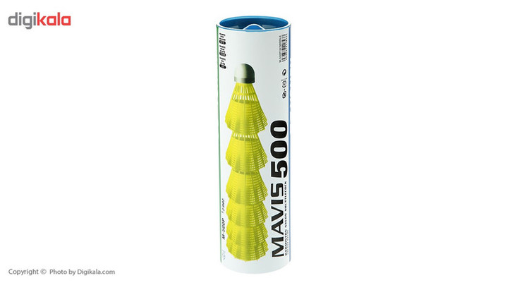 توپ بدمینتون طرح Yonex M-500P بسته 6 عددی