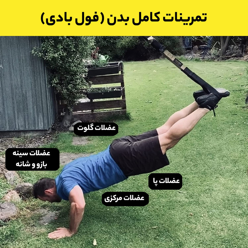 لوازم تناسب اندام تی آر ایکس فورس مدل FO 6008
