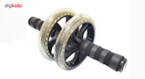 چرخ تمرین شکم مدل double wheel