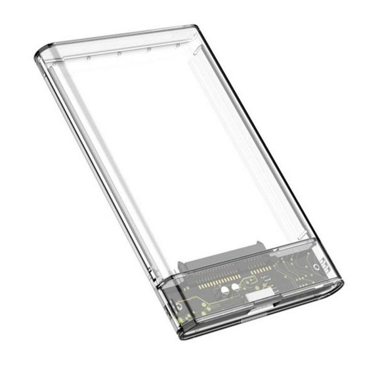 قاب هارد دیسک اکسترنال 2.5 اینچ مدل Glass