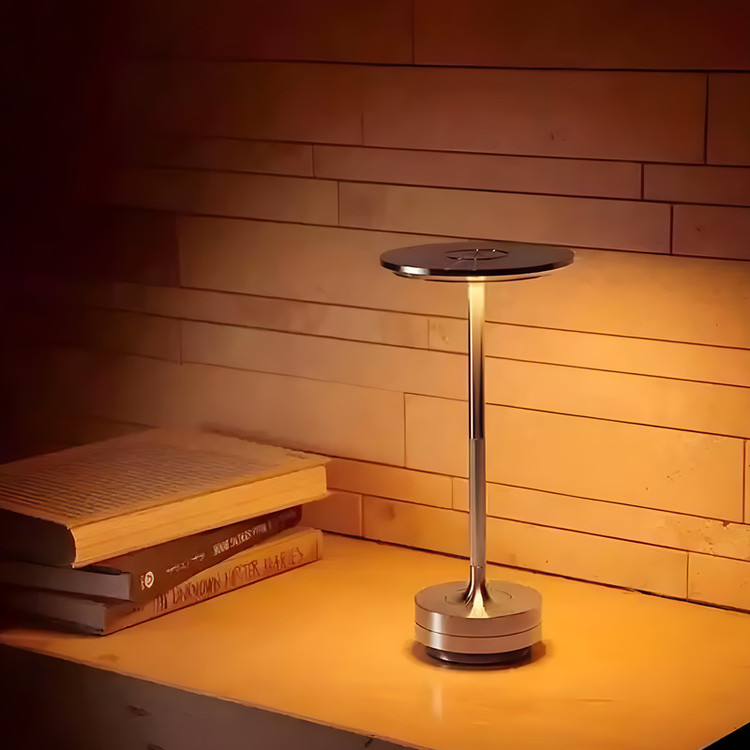 چراغ رومیزی مدل شارژی IRON-MUSHROOM
