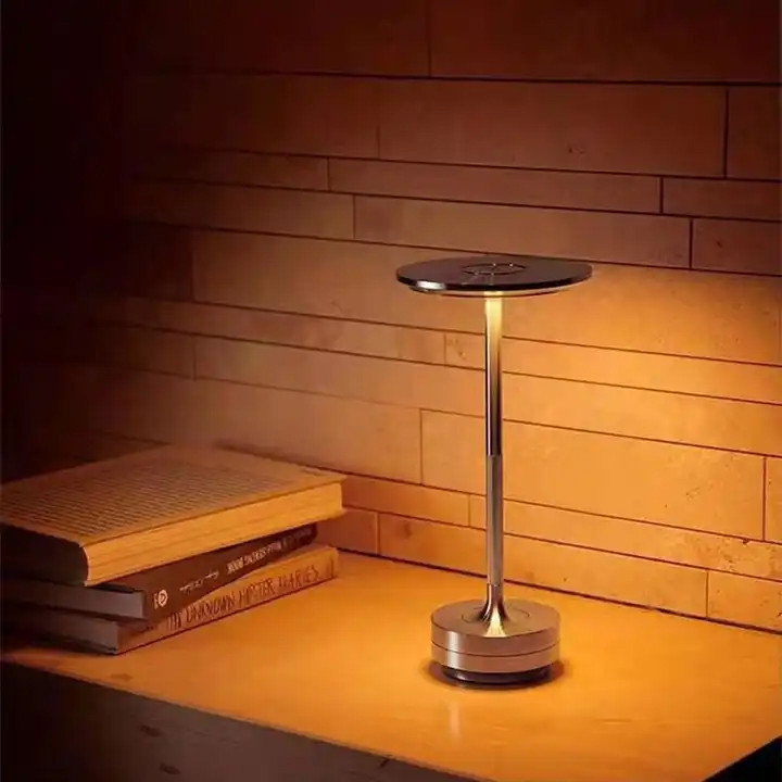 چراغ رومیزی مدل شارژی IRON-MUSHROOM
