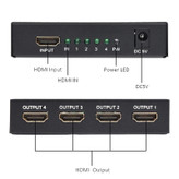 اسپلیتر 1 به 4 HDMI مدل HDTV1.4 4K