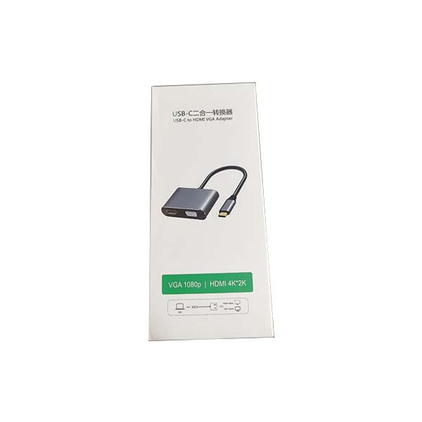 مبدل USB-C به HDMI / VGA مدل 170004008
