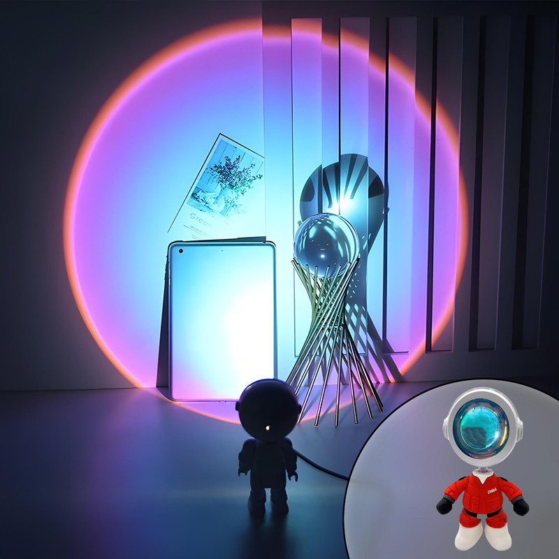 چراغ رومیزی مدل فضانورد کد 01