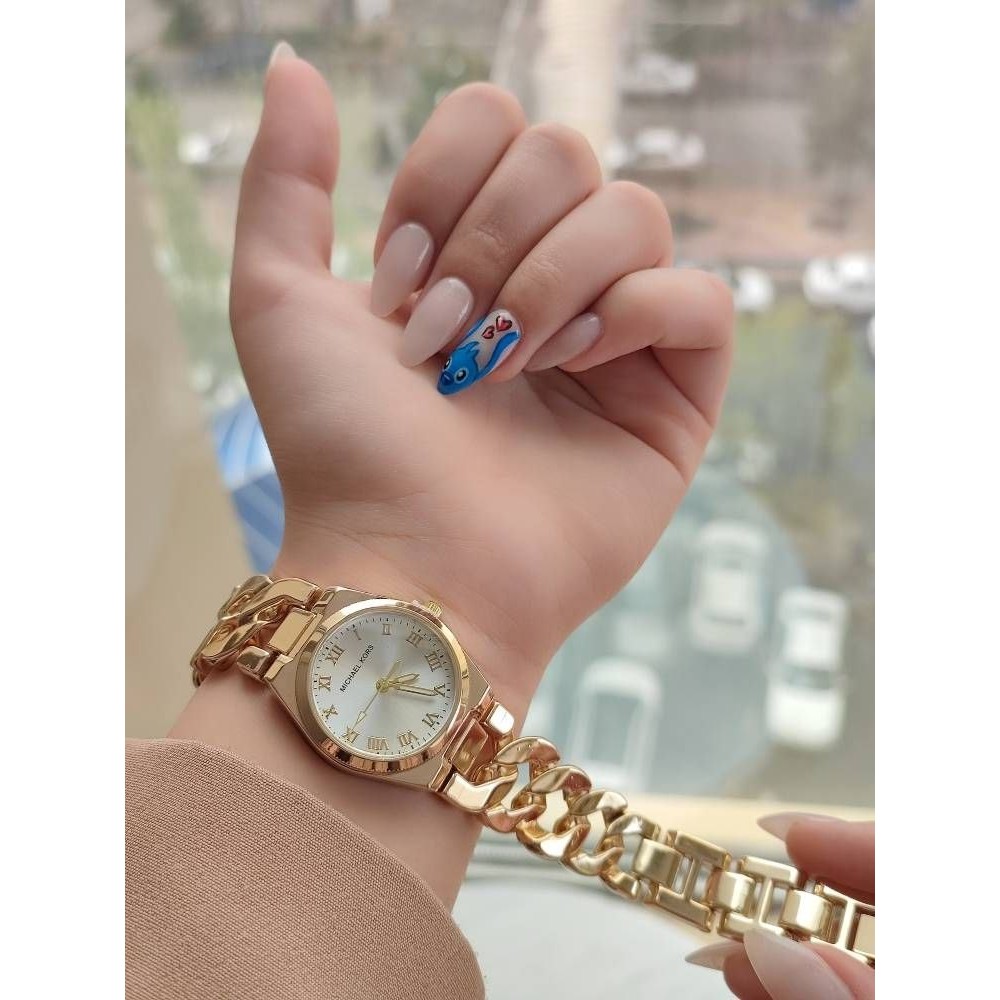 ساعت زنانه میشل کورس کیفیت عالی شیک و زیبا رنگ ثابت ارسال رایگان ۔ساعت زنانه ۔ساعت دخترانه