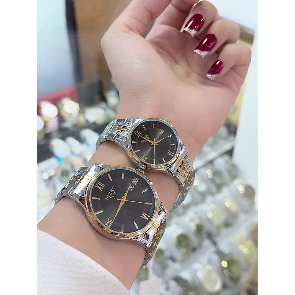 ساعت زنانه و مردانه سیکو کیفیت بالا شیک و زیبا رنگ ثابت ارسال رایگان ۔ساعت زنانه ۔ساعت مردانه