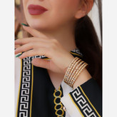 النگو طلاروس سه میل پک شیشتایی کیفیت عالی شیک و زیبا مشابه طلا ارسال رایگان