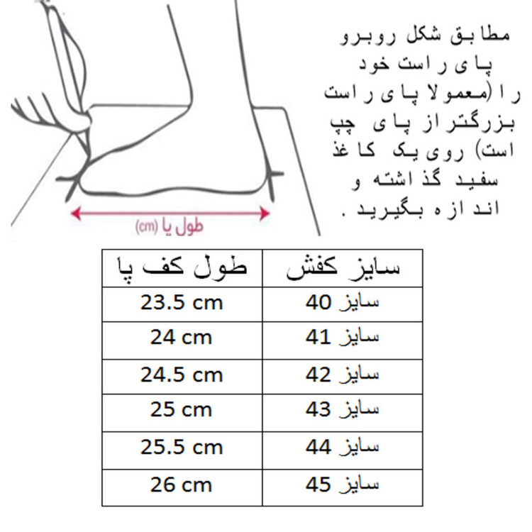 کفش پیادهروی مردانه مدل C-8768