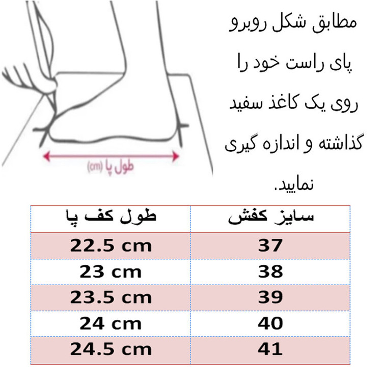 کفش روزمره زنانه مدل دراگون کد C-8851