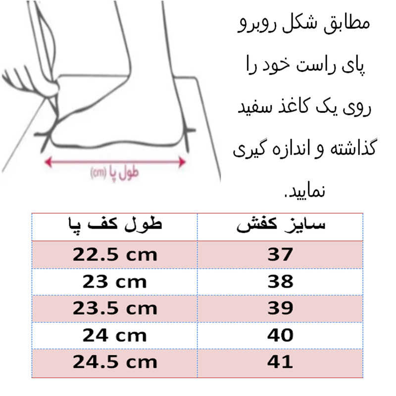 کفش روزمره زنانه مدل دراگون کد C-8853