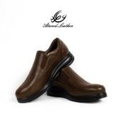 کفش طبی مردانه چرم عطارد مدل چرم طبیعی کد SH52