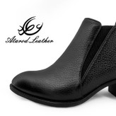 نیم بوت زنانه چرم عطارد مدل چرم طبیعی کد SH270