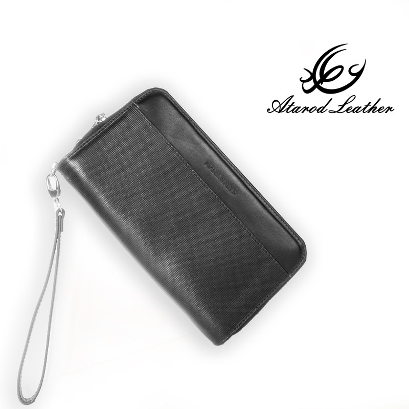 کیف دستی مردانه چرم عطارد مدل چرم طبیعی کد K41