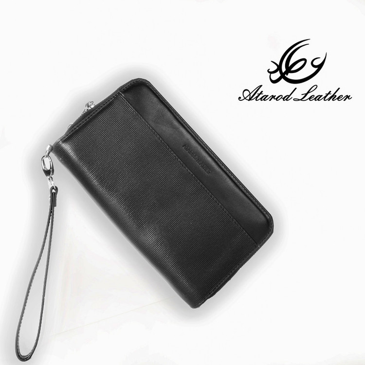 کیف دستی مردانه چرم عطارد مدل چرم طبیعی کد K41
