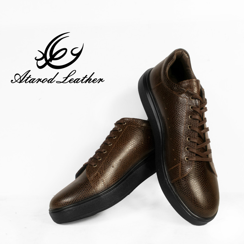کفش روزمره مردانه چرم عطارد مدل چرم طبیعی کد SH129