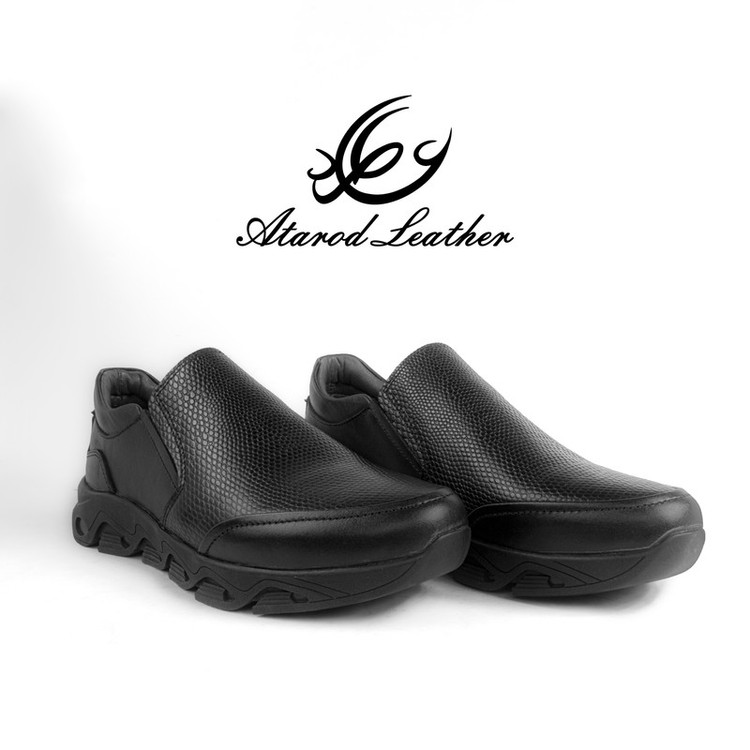 کفش روزمره زنانه چرم عطارد مدل چرم طبیعی کد SH115