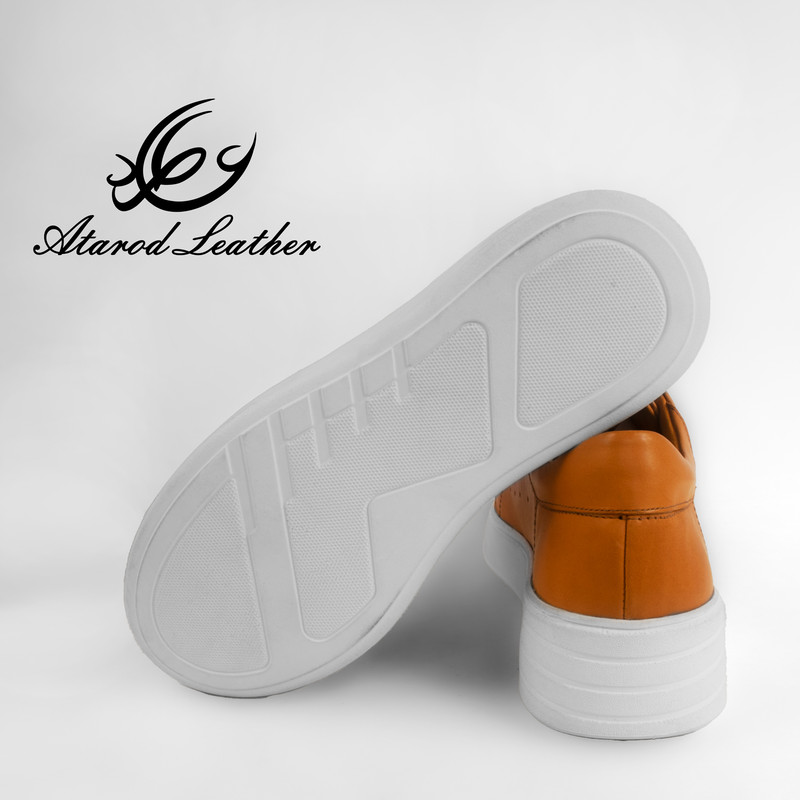 کفش روزمره زنانه چرم عطارد مدل چرم طبیعی کد SH63