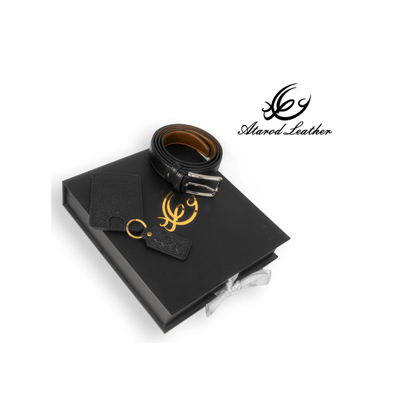 ست هدیه چرم عطارد مدل چرم طبیعی کد A64