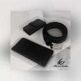 ست هدیه مردانه چرم عطارد مدل چرم طبیعی کد A39